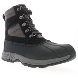 NEW Propet Cortland Men's 14 All-Weather Boots Black Gray